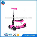 wholesale hot sale three wheel self balancing best kick scooter for kids, Micro mini wheel frog self balancing scooter with seat